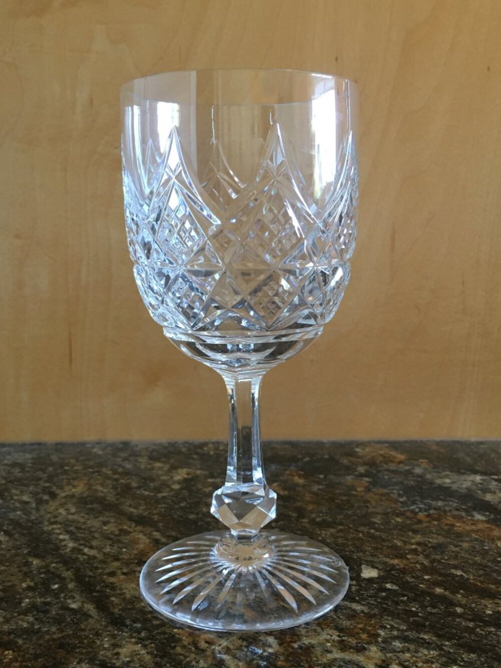 Vintage Baccarat France Cut Crystal 'Colbert' Water Glass - Glass #1